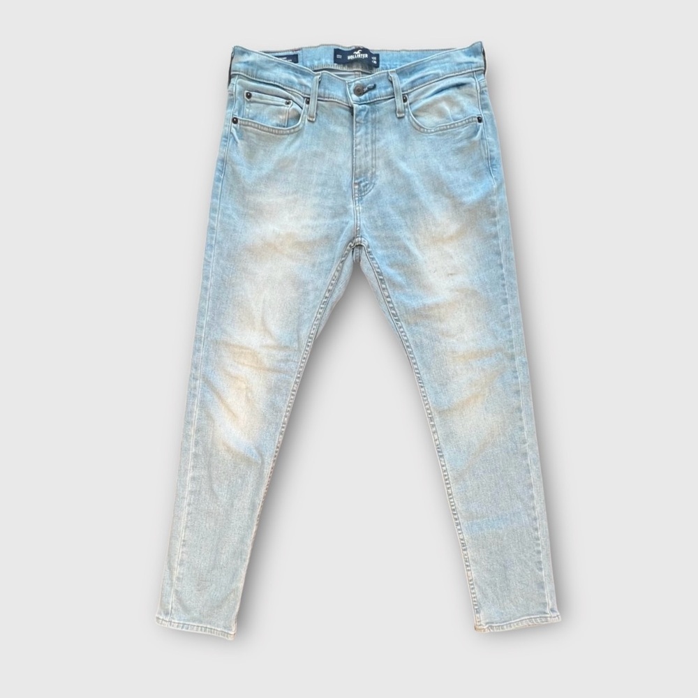 Hollister Skinny Jeans Light Wash Men’s W31 L30 Epic Flex Denim - Picture 3 of 7